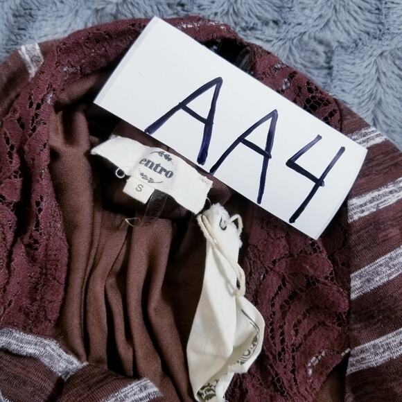 Entro Cut Out Tie back Chevron Print Swing Dress - Picture 5 of 10